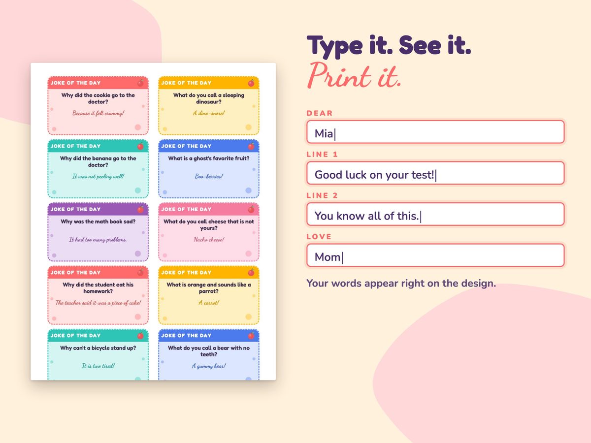 Lunch Box Notes for Kids, image 2